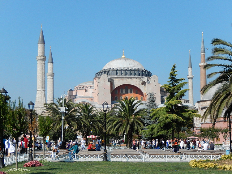 Hagia Sophias in Istanbul.