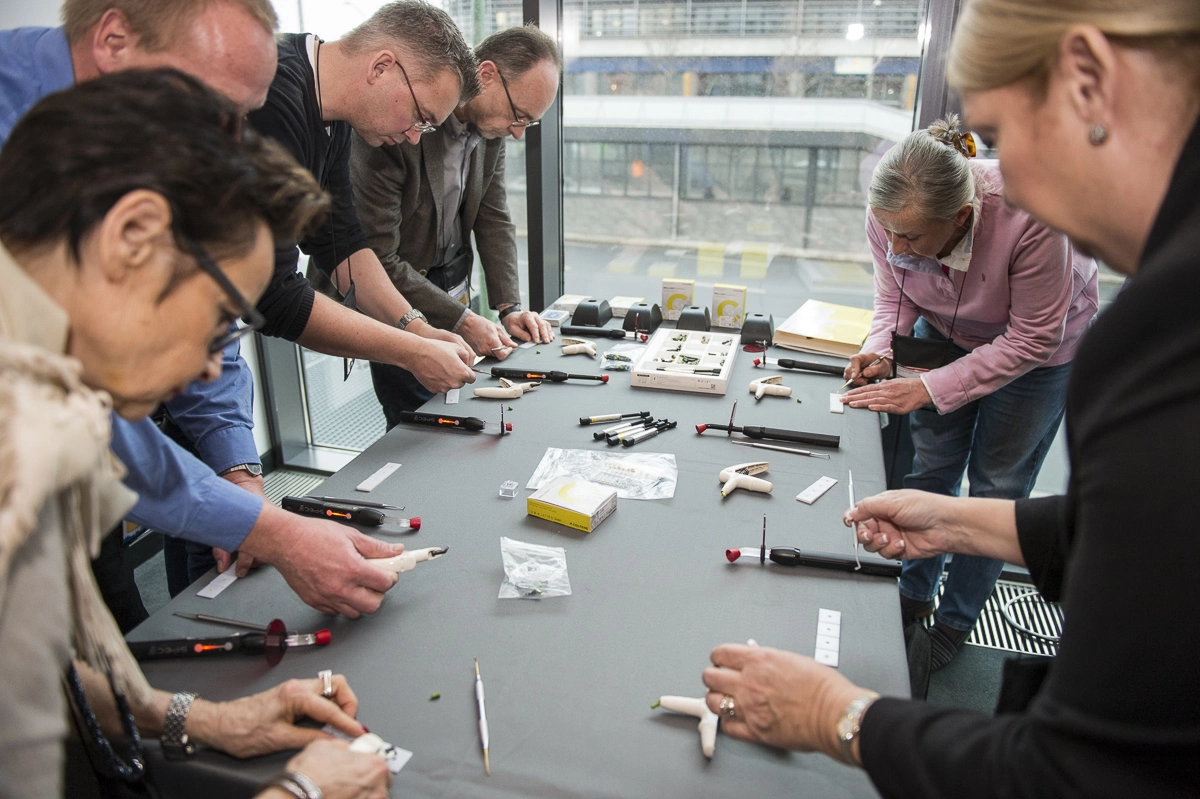 Bei Zirkeltrainings und Break-Out-Sessions stellten Industriepartner ihre neuesten Produkte und Dienstleistungen vor.
