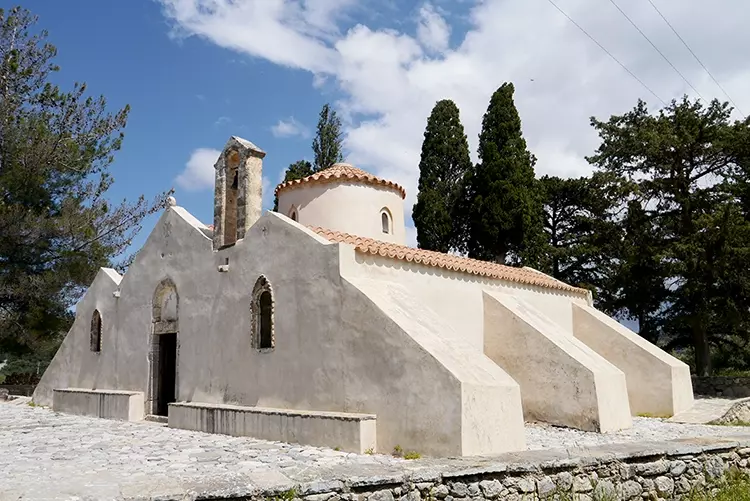 Dreischiffige Kirche Panagia Kera.