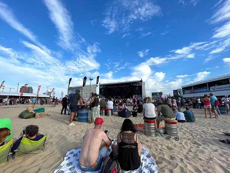 Der krönende Abschluss unserer Reise ist das
W-Festival in Oostende.