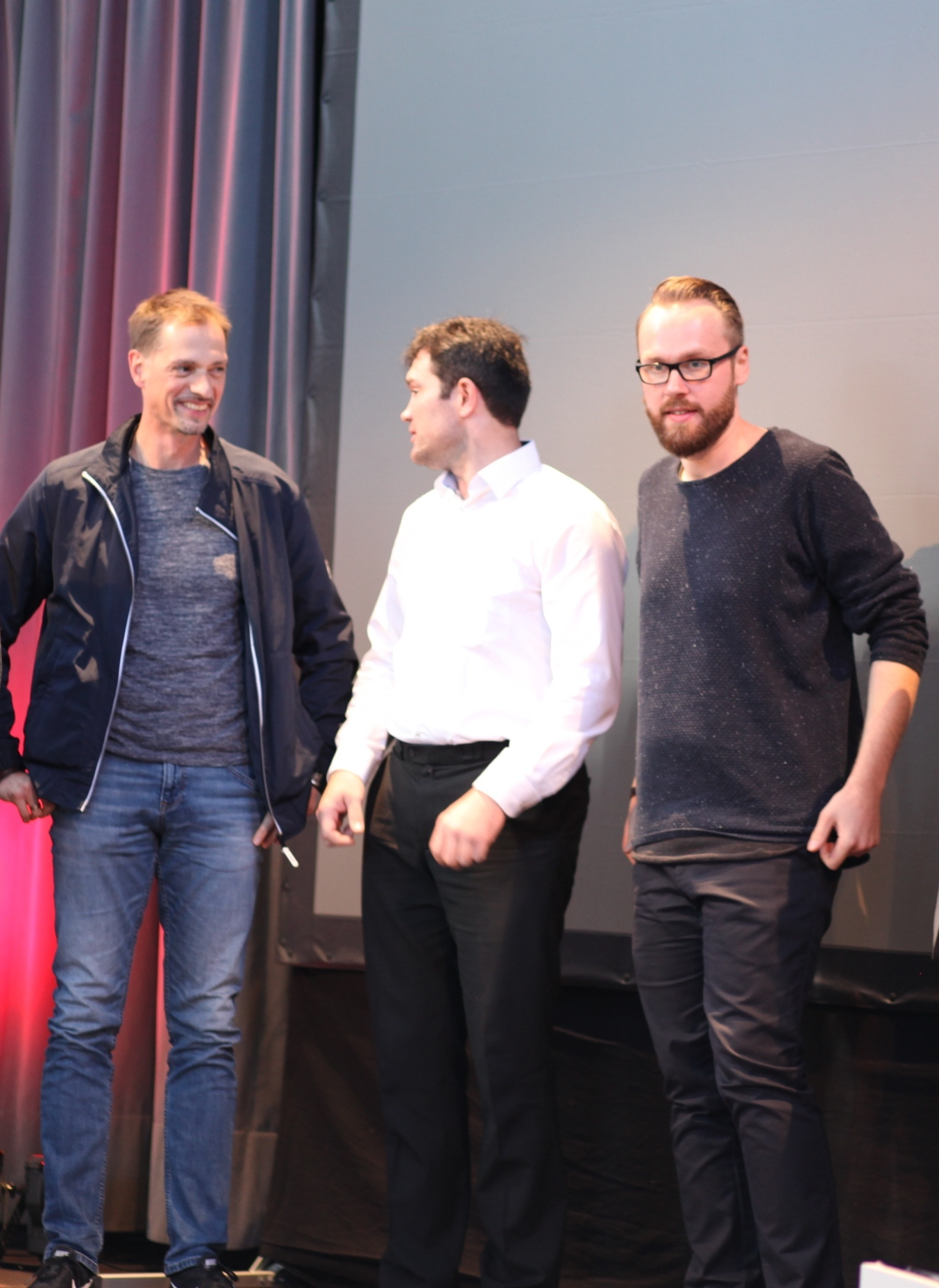 Die Newcomer (v. l.): ZTM Thomas Weiler, ZTM Arnold Drachenberg und ZT Stefan Momberg.