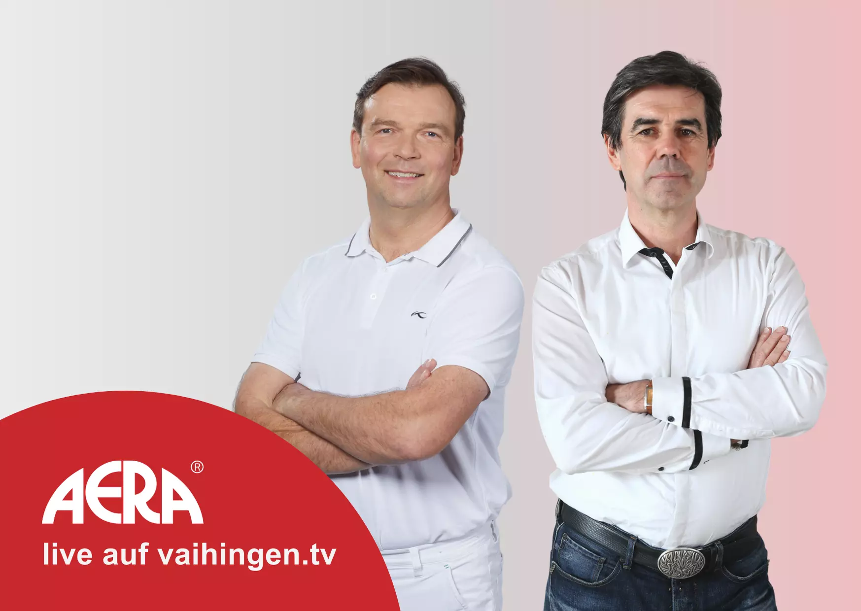 Zahnarzt Dr. Wolfgang Kuhl und AERA-Geschäfstsführer Gerald Müller (re.) werden im Wirtschaftstalk Rede und Antwort stehen.