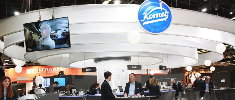 Komet auf der IDS 2019.