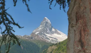 Vorbild für die Toblerone und Wahrzeichen der Schweiz: das Matterhorn.