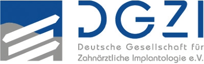 Logo Deutsche Gesellschaft für Zahnärztliche Implantologie (DGZI).
