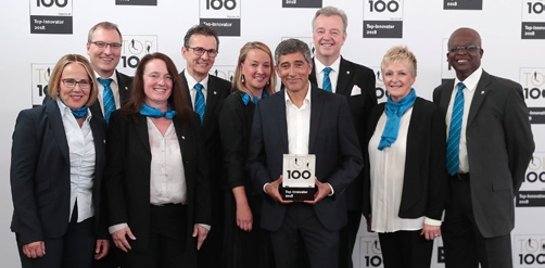 v.l.n.r.: Dr. Petra Kiemer, Heiko Putz, Gabriele Jachnow, Dr. Maximilian Mörsdorf, Stephanie Rack-Schindler, Ranga Yogeshwar, Jens Kuhn, Veronika Fey, Enyinnaya Okpara