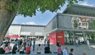Die K3N-Stadthalle im schwäbischen Nürtingen.