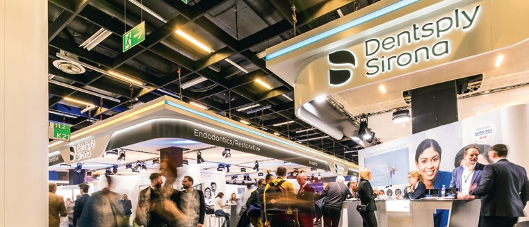 Dentsply Sirona auf der IDS 2019.