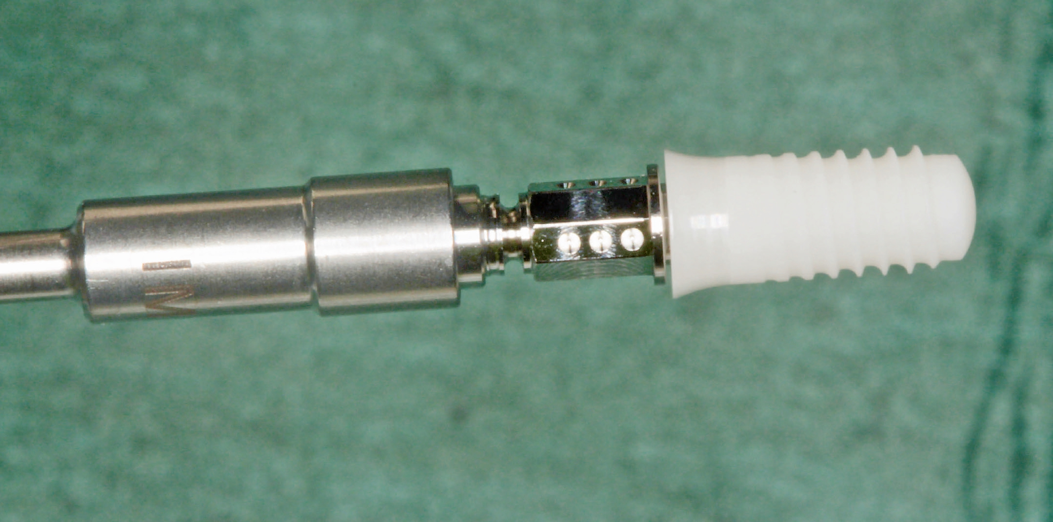 Abb. 1: Das Straumann® PURE Ceramic Implantat.