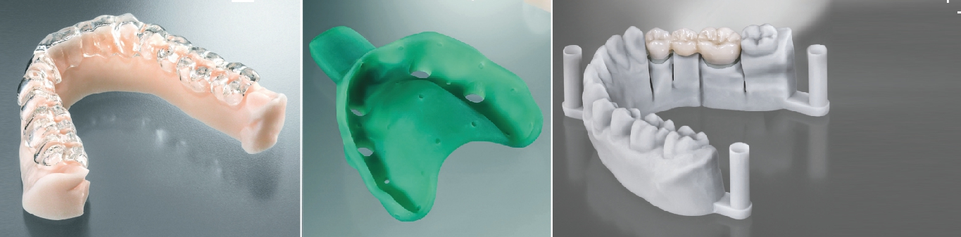3D-Drucks im Dentallabor.