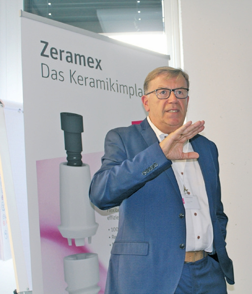 Dr. Dr. Thomas Mehnert sieht große Chancen für die Keramikimplantologie.