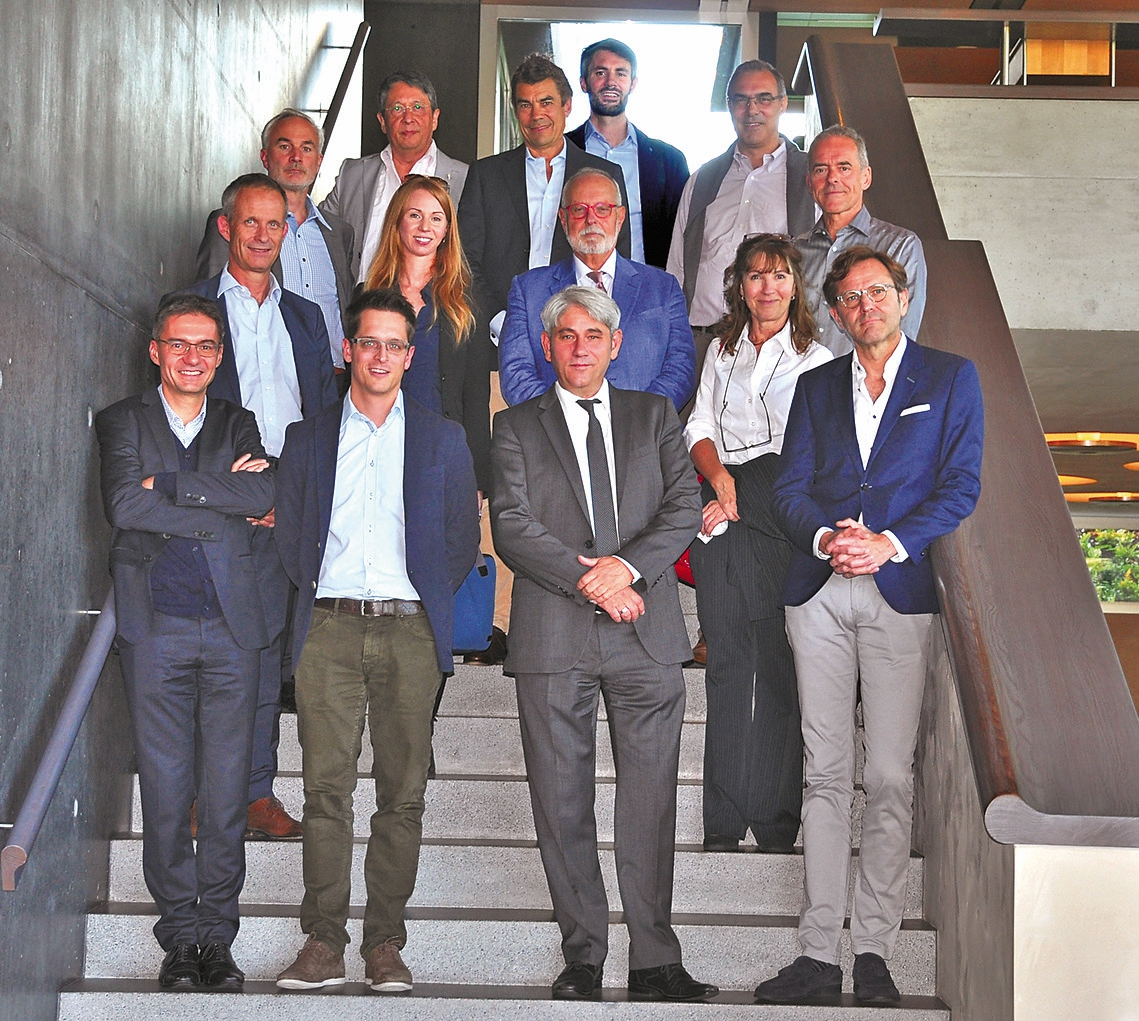 The Council (von links): Obere Reihe: Jens Strohm, Jonny Wanda, Dr. Michael Gahlert, Thomas Bosshard, Rubino di Girolamo, Prof. Ralf Kohal; mittlere Reihe: Michael Hotze, Birgit Renggli, Prof. Corrado Piconi, IIsabella Moser, Dr. Curd Bollen; untere Reihe: Prof. Jerome Chevalier, Dr. Jens Tartsch, Dr. Stefan Röhling.