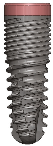 Keystone-Implantat „Genesis“ in pink.