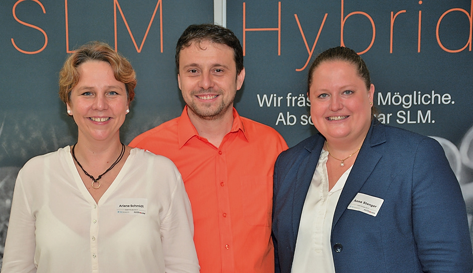 Die Referenten des OpenHouse: Dr. Ariane Schmidt, ZTM Sören Hohlbein und Anna Stenger.