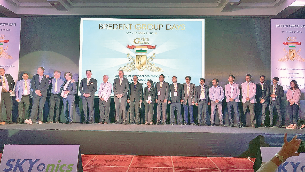Das bredent group Team Indien bedankt sich bei Referenten und Teilnehmern für einen denkwürdigen Kongress.
