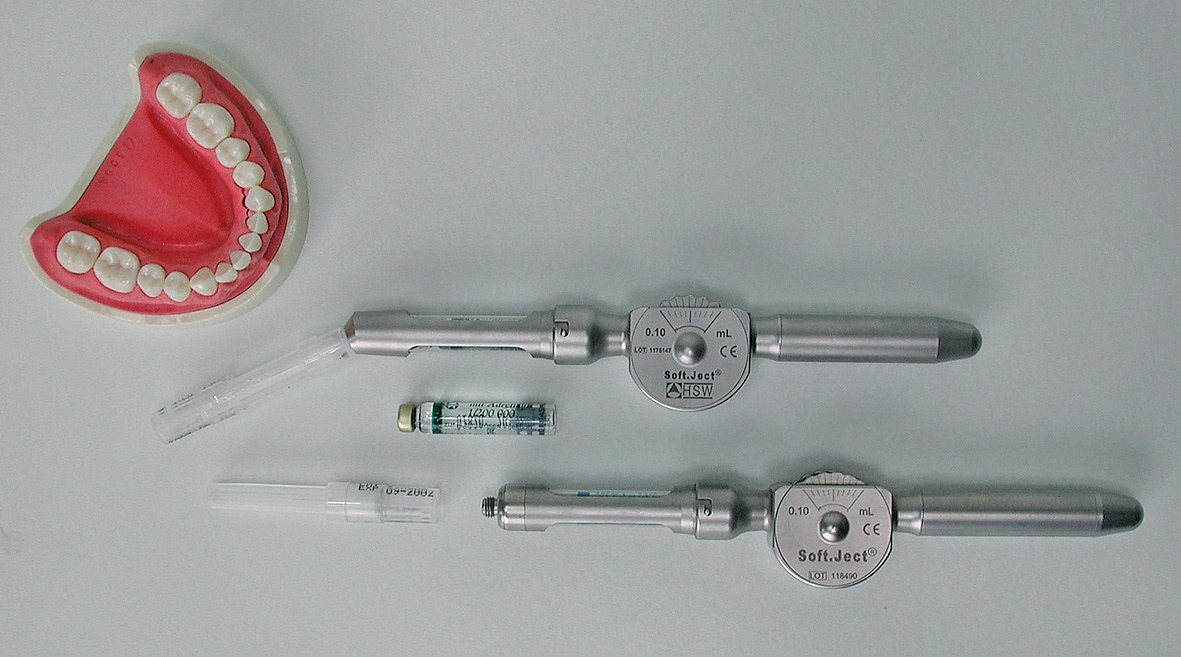 Abb. 2: Dosierrad-Spritze SOFT.JECT.