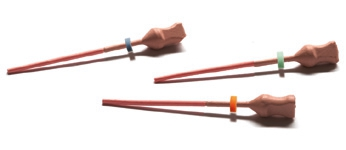 Abb. 2: Auf Guttapercha basierende Obturatoren im gewohnten Rosa. Bildquelle: COLTENE.