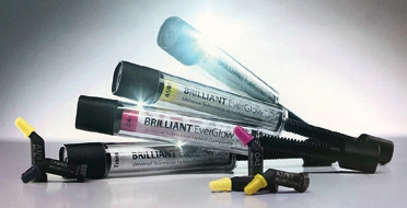 Das Befestigungscomposite Billiant Ever Glow.