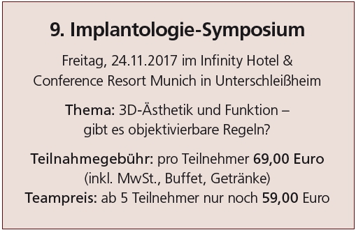 9. Implantologie-Symposium