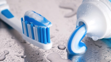 Häusliche Mundhygiene.