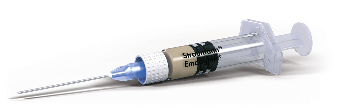 Das neue Emdogain® FL für Anwendungen ohne Lappenbildung.