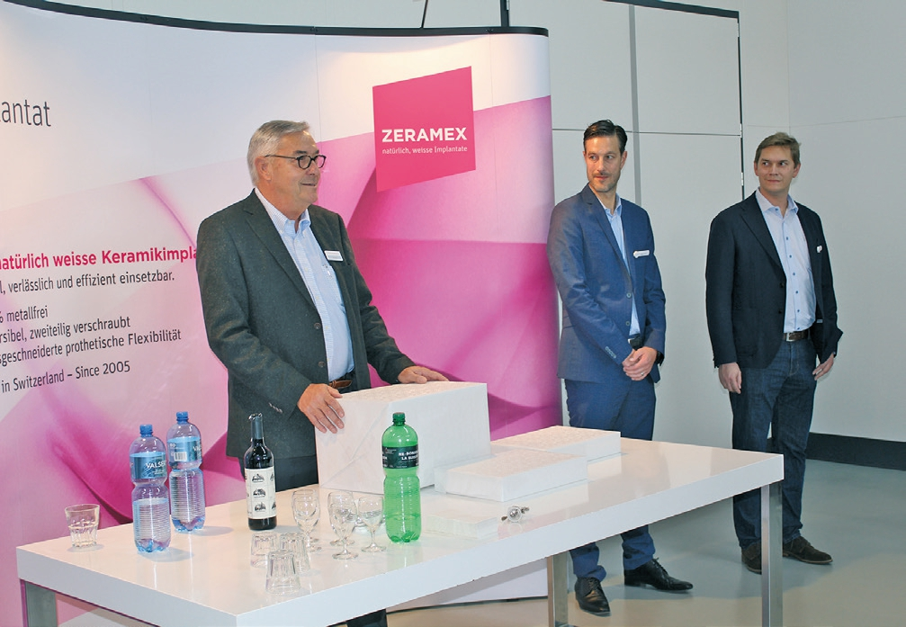 Jürg Bolleter, Adrian Hunn und Philipp Bolleter (von links) freuen sich über das große Interesse.