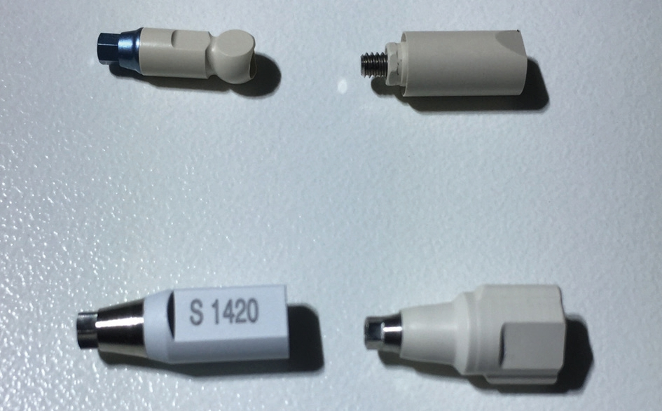 Abb. 3: Scanbodys verschiedener Hersteller.
