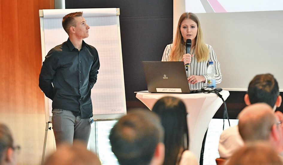Abb. 3: Thomas und Lisa-Maria Werner waren zwei der Vortragenden, die im Forum 25 auftraten.