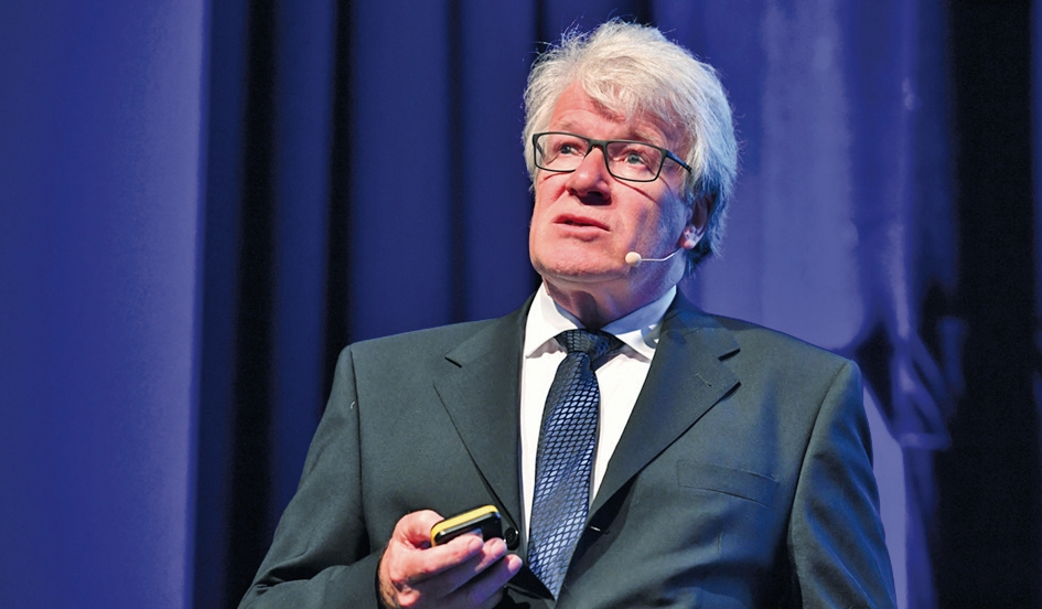 Abb. 4: Der Festvortrag von Prof. Dr.-Ing. Andreas Gebhardt gab einen neutralen Überblick über Stand und Entwicklungspotenzial des 3D-Drucks.