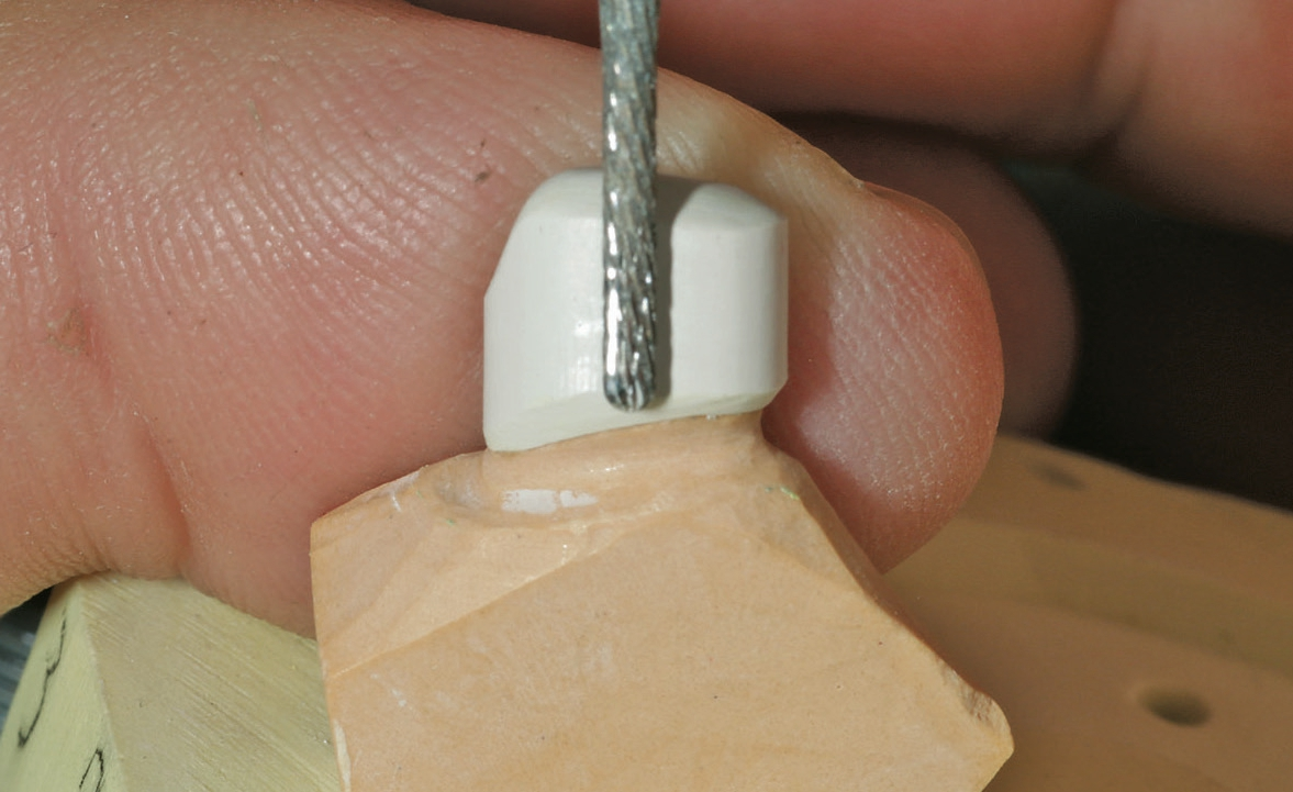 Abb. 4: Die Primärteleskope aus Bio HPP werden mit 0° gefräst.