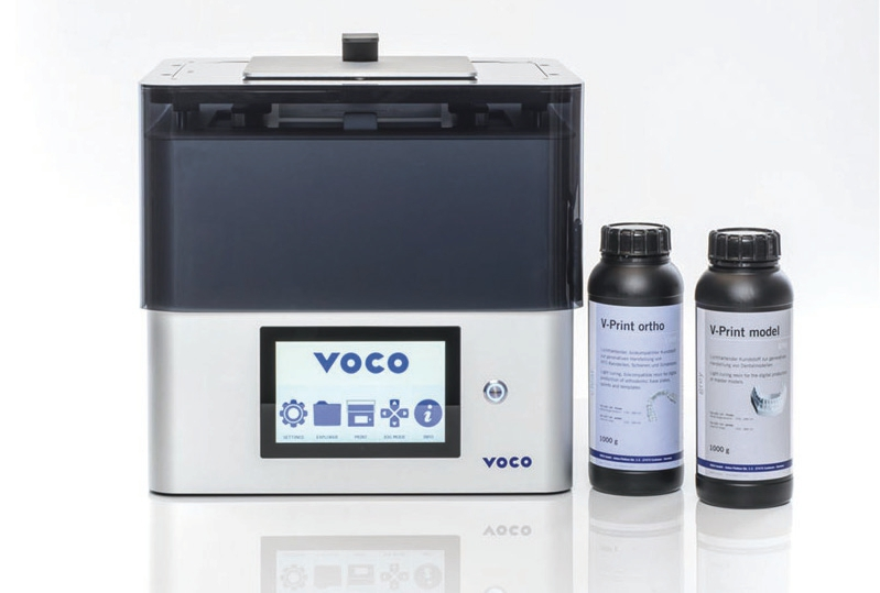 Abb. 3: SolFlex 3D-Drucker von VOCO inkl. Materialien.