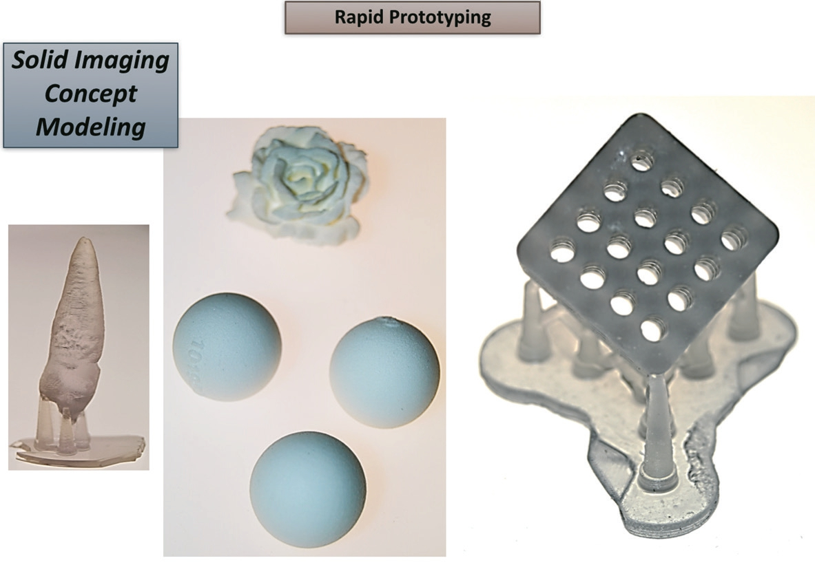 Abb. 5: Rapid Prototyping von Schaumodellen, beispielsweise für die Lehre und Ausbildung.