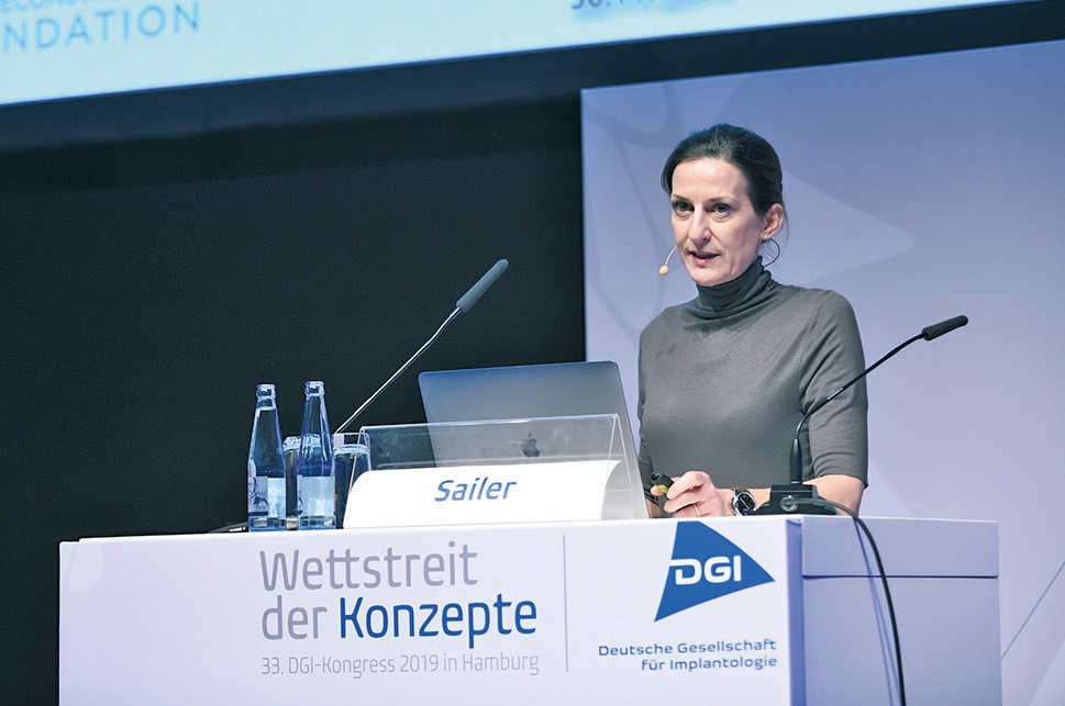Erstmals gab es die Session „DGI meets OR Foundation“, u.a. mit Prof. Dr. Irena Sailer.
