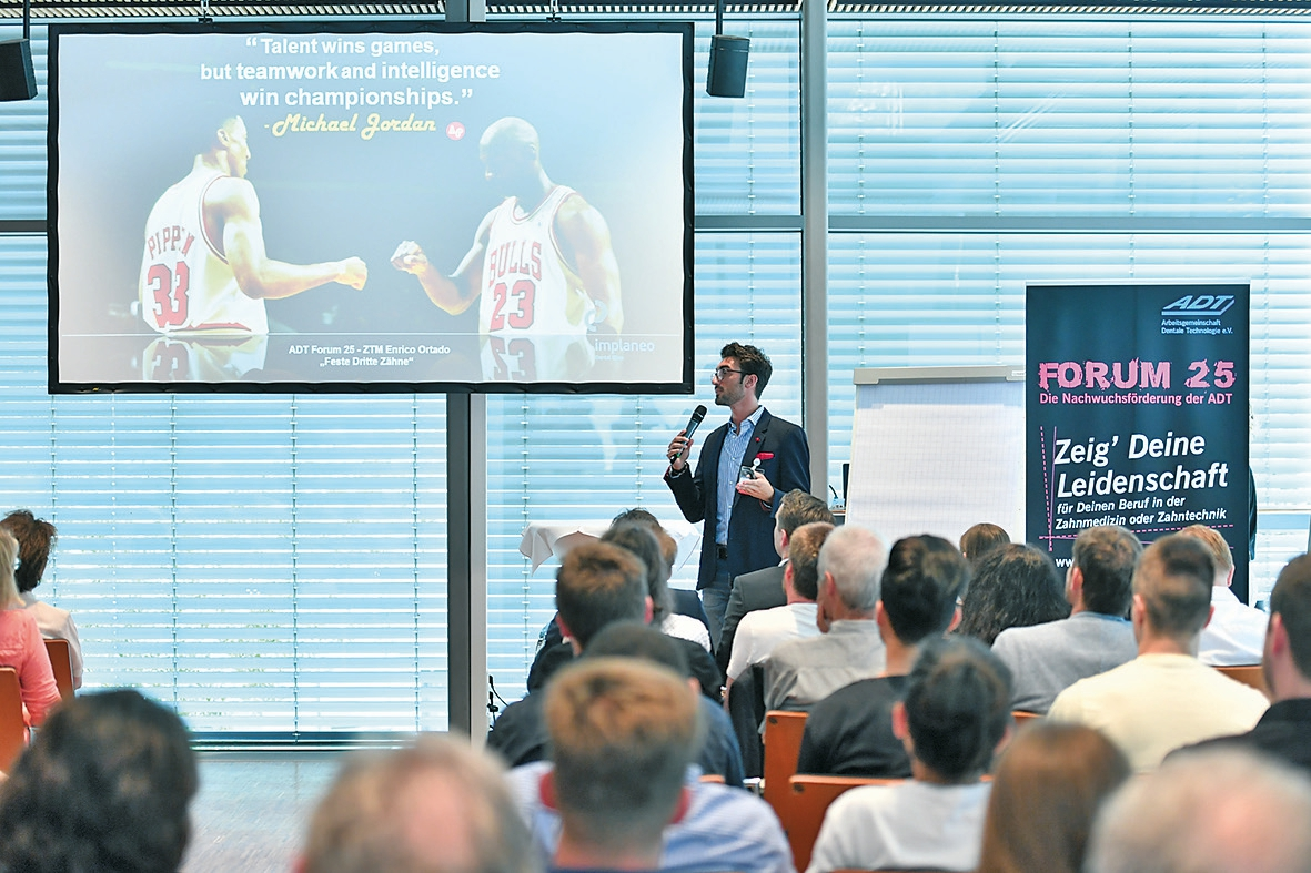 Abb. 6: Seit 2017 gibt es das Forum 25 zur Nachwuchsförderung der ADT.