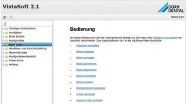 Abb. 8: Hilfefunktion bei Vistasoft.
