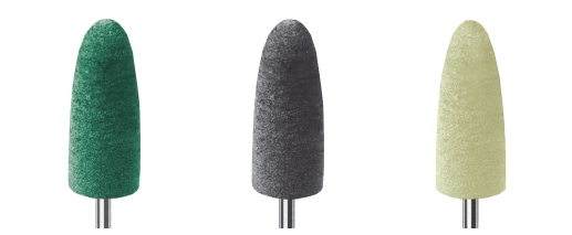 Abb. 7a-c: Kunststoffpolierer.