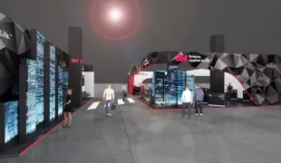 Einladend, modern, urban: Der 3M Messestand auf der IDS 2023.
