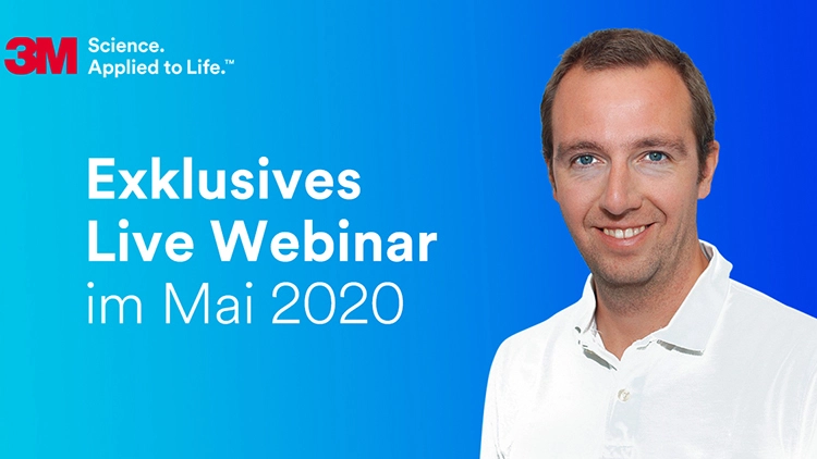 Am 11. Mai 2020 um 19:30 Uhr findet das Live-Webinar inkl. Fragesession mit Prof. Dr. Stefan Vandeweghe statt. Um Anmeldung wird gebeten.