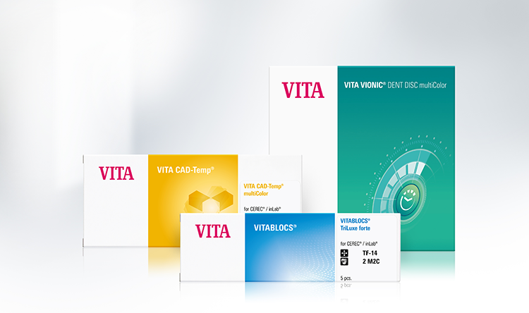 Verpackungen der VITA CAD/CAM-Blöcke sowie der DISC-Produkte wurden optimiert.
