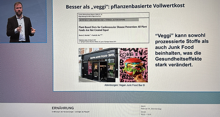 … und auch am PC, während des Vortrags von Prof. Dr. Johan Wölber (Dresden): „Veggi muss auch nicht immer gut sein“.