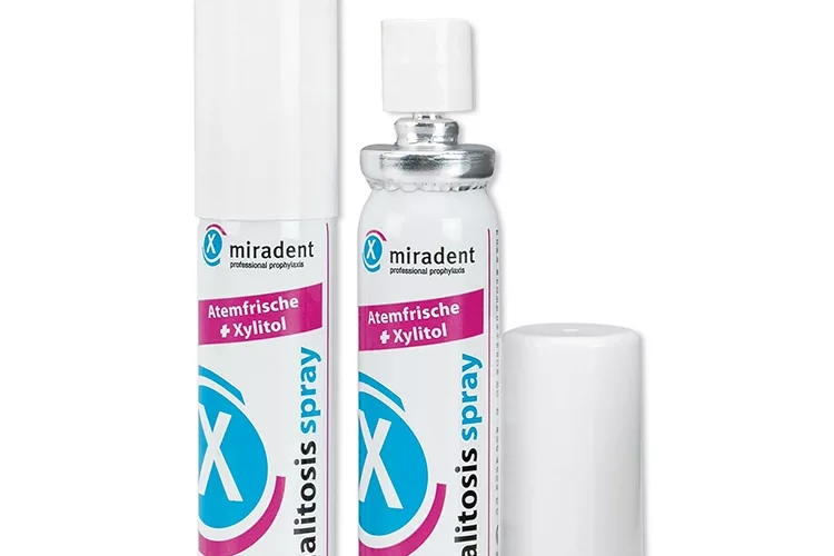 Halitosisspray (Miradent).
