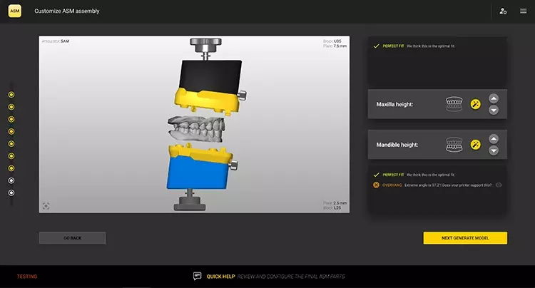 Abb. 7: In der AxioSnapMount Software kann jedes Modul f