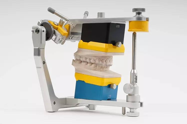 Abb. 20: Schiene – eingesetzte Schiene auf montierten AxioSnapMount-Modellen