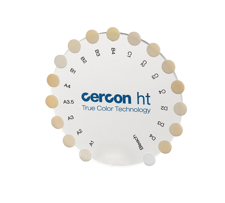 Disks mit True Color Technology für den gesamten klassischen Vita*-Farbraum – hier: Cercon ht.