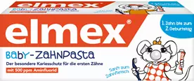elmex® Baby-Zahnpasta, ÖKO-TEST „gut“.