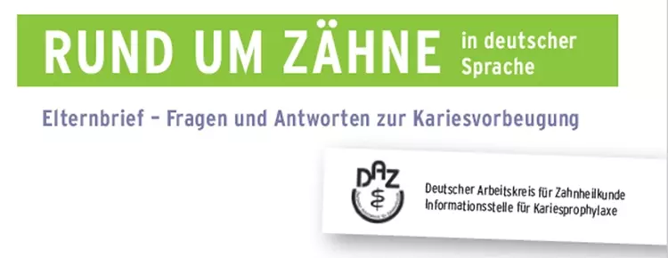 Der neue Elternbrief beantwortet alle wichtigen Fragen von Eltern rund um die Zahngesundheit und kann von Praxen und Einrichtungen an Eltern abgegeben werden.