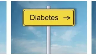 Indirekter Einfluss von Adipositas auf Parodontitis über Diabetes mellitus.