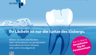 Das verwendete Aktionsplakat der DG Paro.