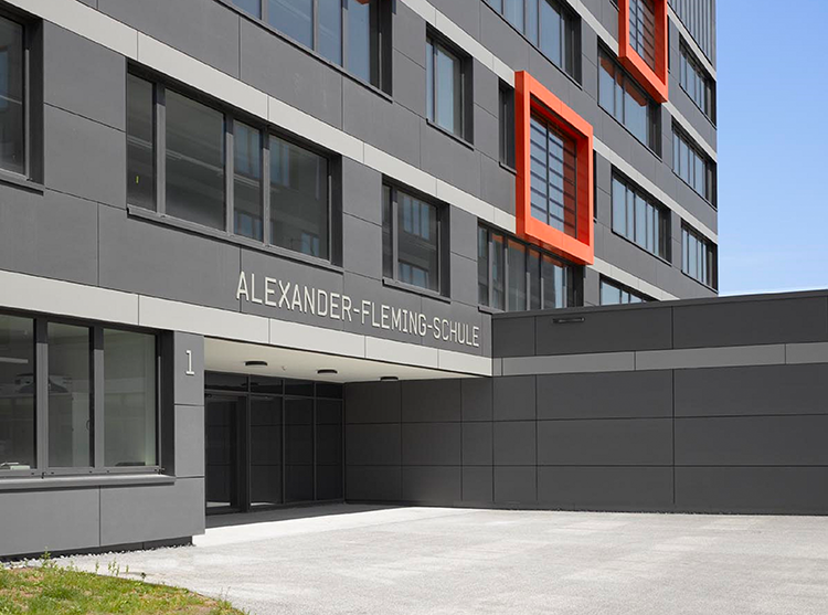 Die Berufs- und Meisterschule für Zahntechnik in Stuttgart.