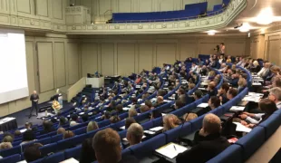 Blick in das Auditorium.